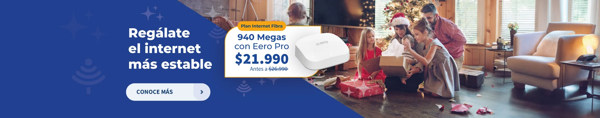 Regálate el internet más estable 